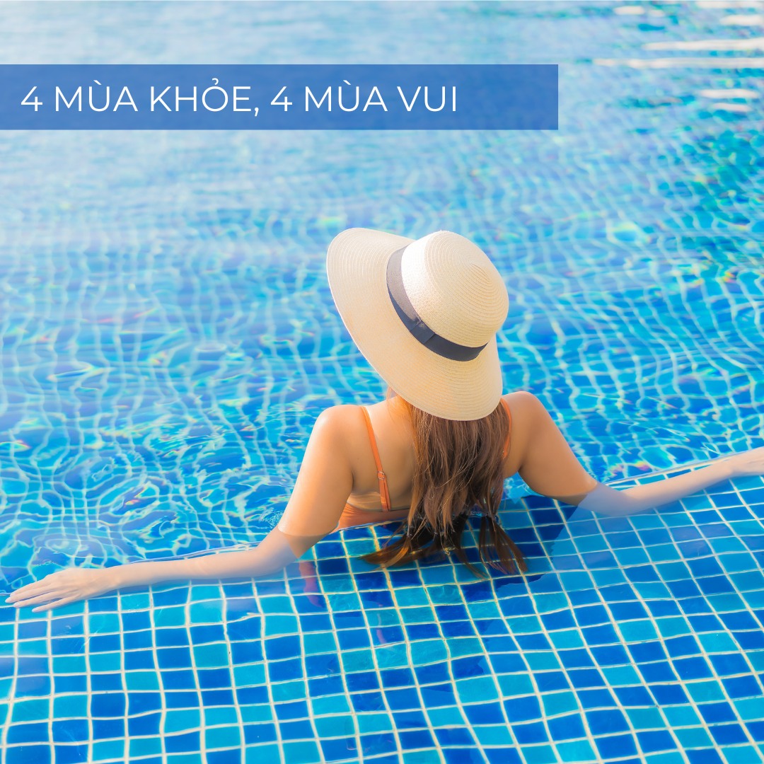 Year-round relaxation with the hot water pool on the 28th floor