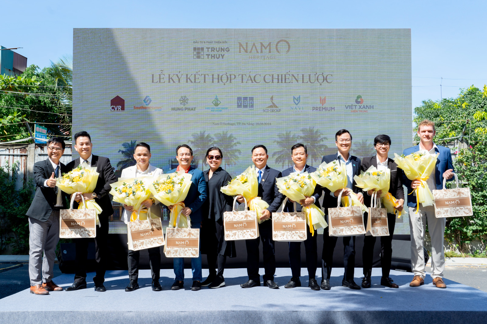 Lễ ký kết có ý nghĩa quan trọng trong quá trình phát triển dự án Nam Ô Heritage