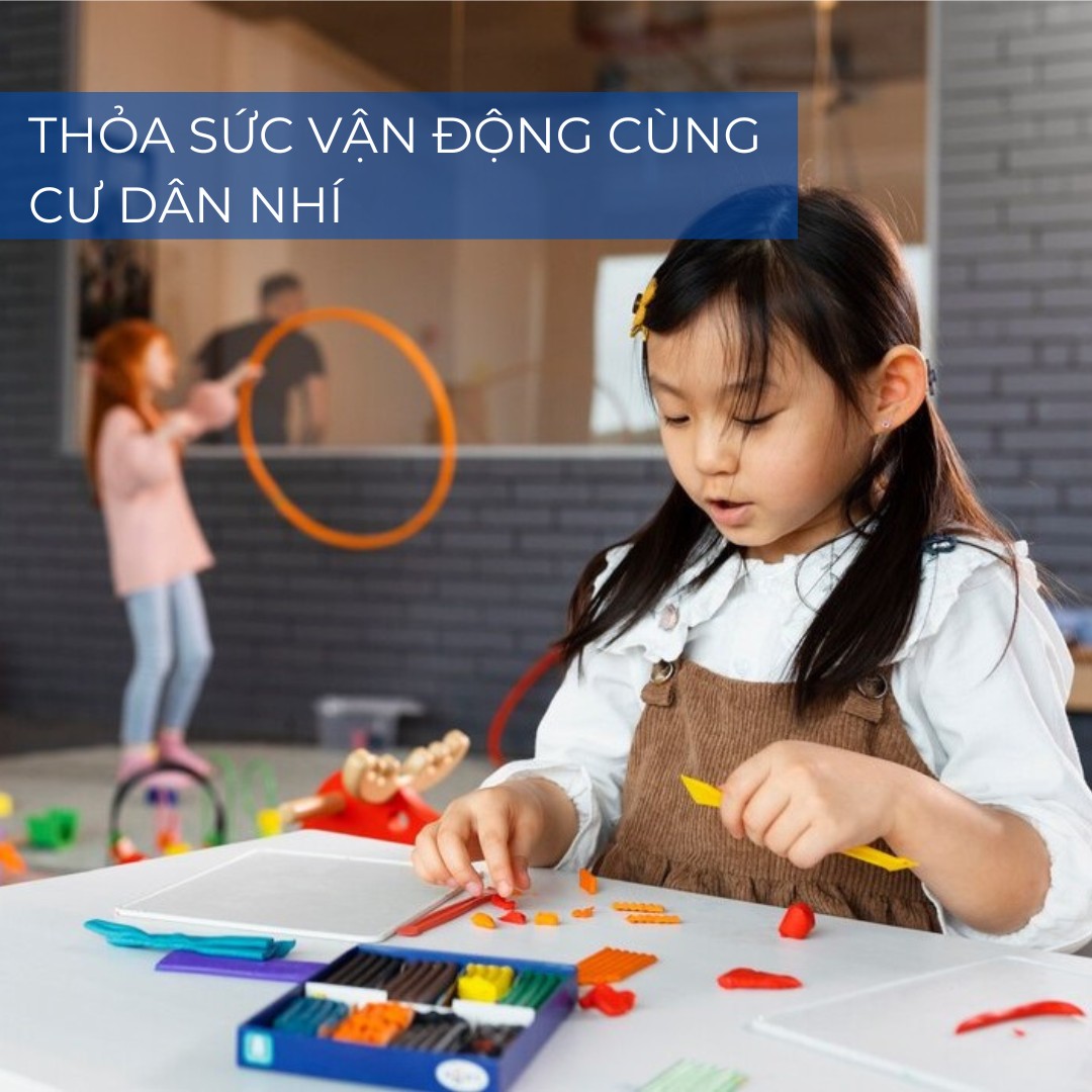 Thế giới vui chơi cho cư dân nhí tại tầng 12A